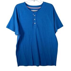 The Normal Brand Short Sleeve Shirt Blue size XL